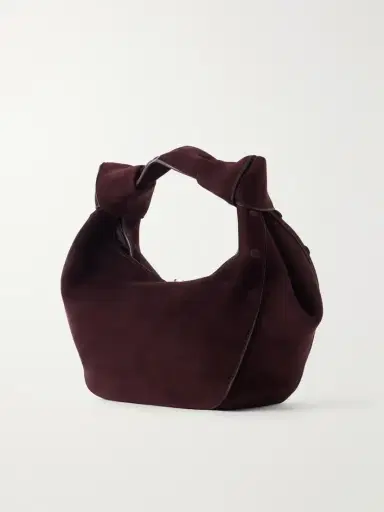 Gabriela Hearst Antonia Mini Suede Shoulder Bag | Thumbnail 4 Gabriela Hearst Antonia Mini Suede Shoulder Bag | Thumbnail 4