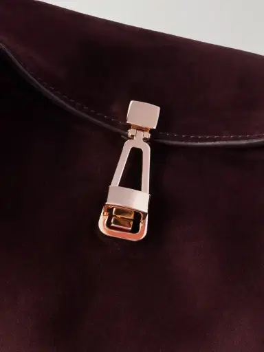 Gabriela Hearst Antonia Mini Suede Shoulder Bag | Thumbnail 5 Gabriela Hearst Antonia Mini Suede Shoulder Bag | Thumbnail 5