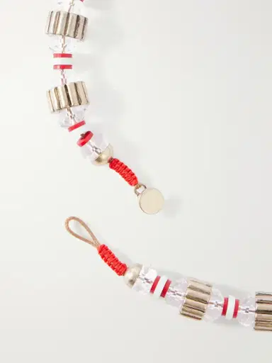 Roxanne Assoulin The Crimp Beaded Gold-tone Necklace | Thumbnail 3 Roxanne Assoulin The Crimp Beaded Gold-tone Necklace | Thumbnail 3
