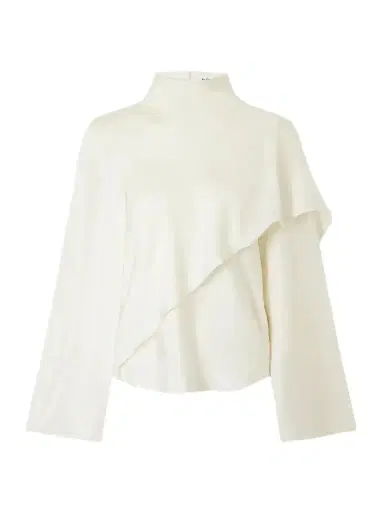 RÓHE Scarf-detailed Silk-twill Blouse | Thumbnail 1 RÓHE Scarf-detailed Silk-twill Blouse | Thumbnail 1