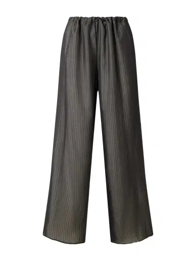 Kallmeyer Cairo Striped Silk And Cotton-poplin Wide-leg Pants | Thumbnail 1 Kallmeyer Cairo Striped Silk And Cotton-poplin Wide-leg Pants | Thumbnail 1