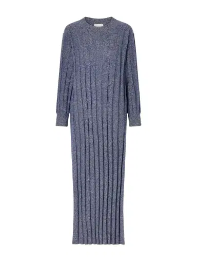 The Elder Statesman Ribbed Cashmere Maxi Dress | Thumbnail 1 The Elder Statesman Ribbed Cashmere Maxi Dress | Thumbnail 1