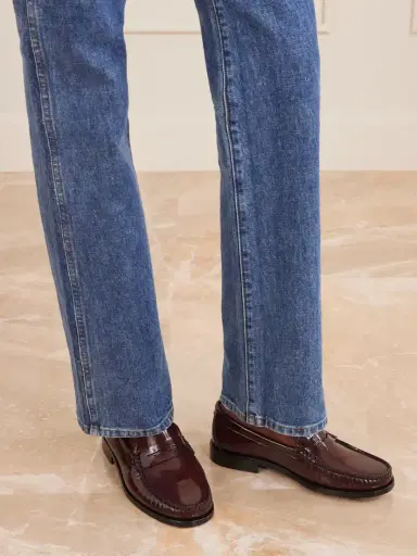 aeyde Terry Patent-leather Penny Loafers | Thumbnail 2 aeyde Terry Patent-leather Penny Loafers | Thumbnail 2