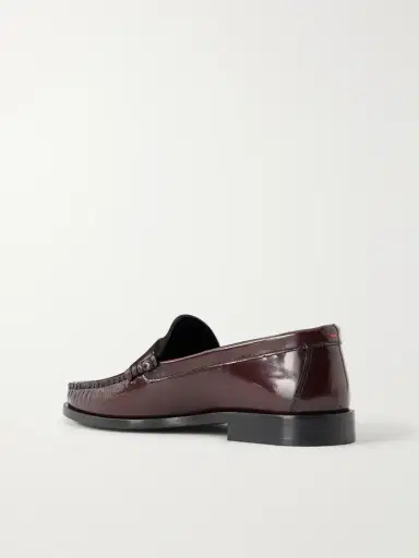 aeyde Terry Patent-leather Penny Loafers | Thumbnail 3 aeyde Terry Patent-leather Penny Loafers | Thumbnail 3