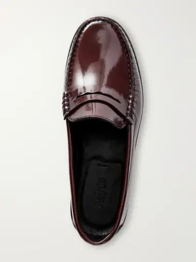 aeyde Terry Patent-leather Penny Loafers | Thumbnail 6 aeyde Terry Patent-leather Penny Loafers | Thumbnail 6