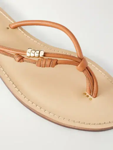AMANU The Kiwayu Embellished Leather Sandals | Thumbnail 5 AMANU The Kiwayu Embellished Leather Sandals | Thumbnail 5