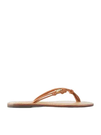 AMANU The Kiwayu Embellished Leather Sandals | Thumbnail 1 AMANU The Kiwayu Embellished Leather Sandals | Thumbnail 1