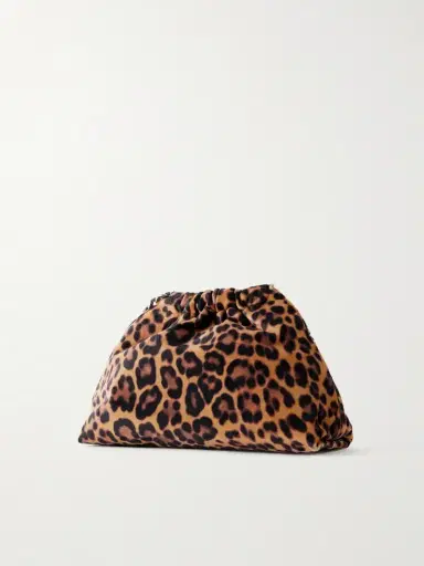 Stella McCartney Falabella Mini Leopard-print Velvet Drawstring Bag | Thumbnail 4 Stella McCartney Falabella Mini Leopard-print Velvet Drawstring Bag | Thumbnail 4