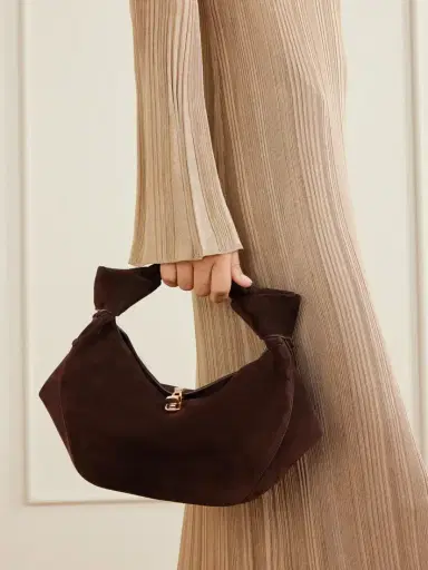 Gabriela Hearst Antonia Mini Suede Shoulder Bag | Thumbnail 2 Gabriela Hearst Antonia Mini Suede Shoulder Bag | Thumbnail 2