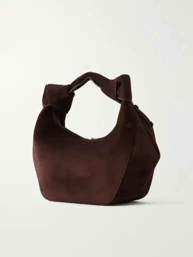 Gabriela Hearst Antonia Mini Suede Shoulder Bag | Thumbnail 4 Gabriela Hearst Antonia Mini Suede Shoulder Bag | Thumbnail 4