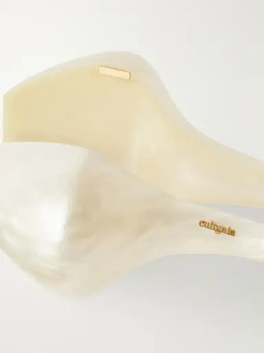 Cult Gaia Junos Marble-effect Clutch | Thumbnail 6 Cult Gaia Junos Marble-effect Clutch | Thumbnail 6