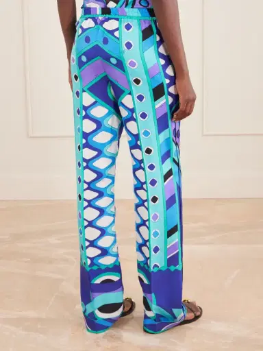 PUCCI Printed Silk-twill Wide-leg Pants | Thumbnail 4 PUCCI Printed Silk-twill Wide-leg Pants | Thumbnail 4