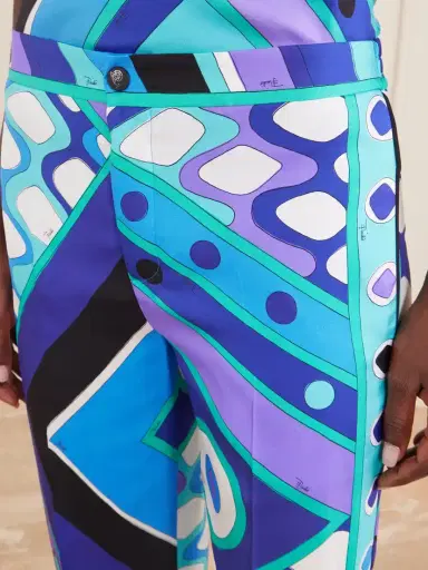 PUCCI Printed Silk-twill Wide-leg Pants | Thumbnail 5 PUCCI Printed Silk-twill Wide-leg Pants | Thumbnail 5