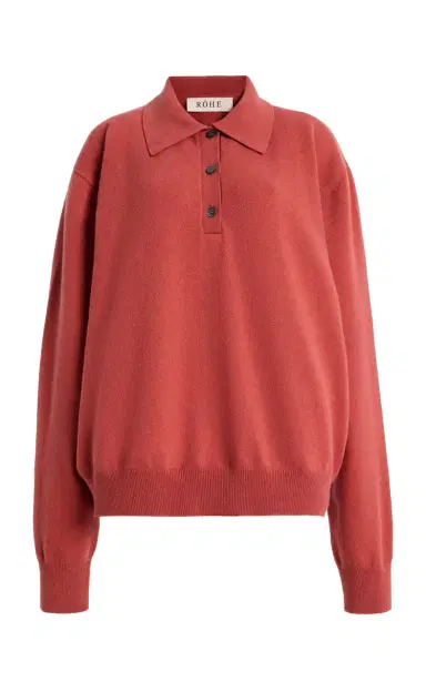 Róhe Classic Knit Polo | Thumbnail 1 Róhe Classic Knit Polo | Thumbnail 1