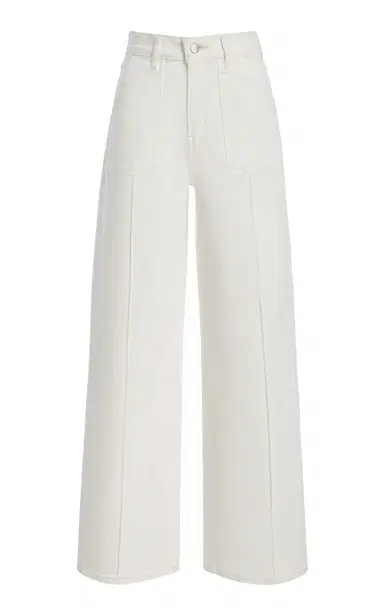 Frame Le Slim Stretch Mid-Rise Palazzo Jeans | Thumbnail 2 Frame Le Slim Stretch Mid-Rise Palazzo Jeans | Thumbnail 2