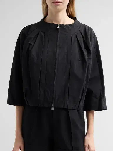Simkhai Women's Jess Pleated Jacket - Black - Size XL | Thumbnail 5 Simkhai Women's Jess Pleated Jacket - Black - Size XL | Thumbnail 5