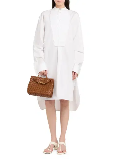 Bottega Veneta Women's Andiamo Medium Intrecciato-Leather Top-Handle Bag | Thumbnail 3 Bottega Veneta Women's Andiamo Medium Intrecciato-Leather Top-Handle Bag | Thumbnail 3