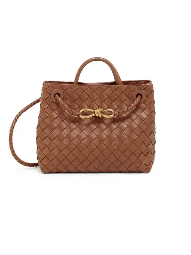 Bottega Veneta Women's Andiamo Medium Intrecciato-Leather Top-Handle Bag | Thumbnail 1 Bottega Veneta Women's Andiamo Medium Intrecciato-Leather Top-Handle Bag | Thumbnail 1