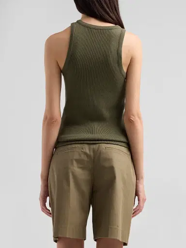 Vince Women's Scoopneck Cotton-Blend Tank | Thumbnail 3 Vince Women's Scoopneck Cotton-Blend Tank | Thumbnail 3