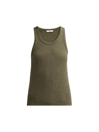 Vince Women's Scoopneck Cotton-Blend Tank | Thumbnail 1 Vince Women's Scoopneck Cotton-Blend Tank | Thumbnail 1