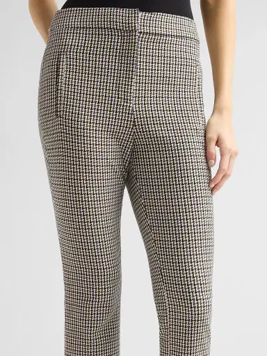 Veronica Beard Women's Arte Kick-Flare Crop Pants - Navy Multi - Size 14 | Thumbnail 5 Veronica Beard Women's Arte Kick-Flare Crop Pants - Navy Multi - Size 14 | Thumbnail 5