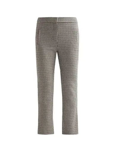 Veronica Beard Women's Arte Kick-Flare Crop Pants - Navy Multi - Size 14 | Thumbnail 1 Veronica Beard Women's Arte Kick-Flare Crop Pants - Navy Multi - Size 14 | Thumbnail 1