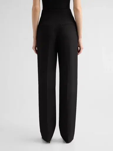 Veronica Beard Women's Kenneth Straight-Leg Pants - Black - Size 16 | Thumbnail 3 Veronica Beard Women's Kenneth Straight-Leg Pants - Black - Size 16 | Thumbnail 3