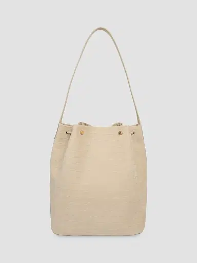 Vince Women's Sarai Croc-Embossed Nubuck Bucket Bag | Thumbnail 2 Vince Women's Sarai Croc-Embossed Nubuck Bucket Bag | Thumbnail 2