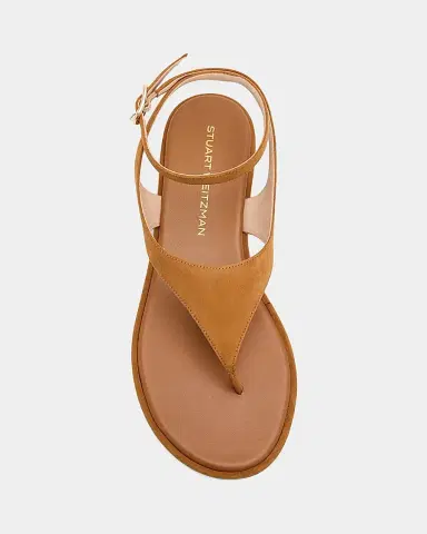 Stuart Weitzman Women's Marley Suede Sandals - Boho Tan | Thumbnail 5 Stuart Weitzman Women's Marley Suede Sandals - Boho Tan | Thumbnail 5
