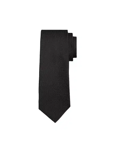 Kiton Men's Geometric Woven Silk Tie | Thumbnail 1 Kiton Men's Geometric Woven Silk Tie | Thumbnail 1