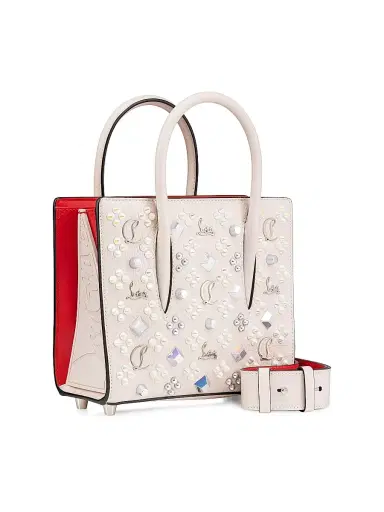 Christian Louboutin Women's Mini Paloma Leather Top Handle Bag | Thumbnail 2 Christian Louboutin Women's Mini Paloma Leather Top Handle Bag | Thumbnail 2