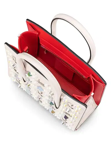 Christian Louboutin Women's Mini Paloma Leather Top Handle Bag | Thumbnail 5 Christian Louboutin Women's Mini Paloma Leather Top Handle Bag | Thumbnail 5