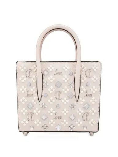 Christian Louboutin Women's Mini Paloma Leather Top Handle Bag | Thumbnail 1 Christian Louboutin Women's Mini Paloma Leather Top Handle Bag | Thumbnail 1