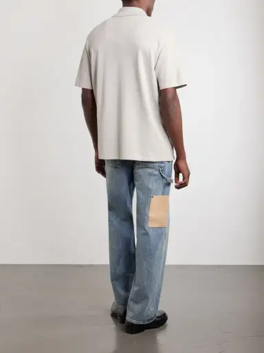 Loewe Anagram-Embroidered Cotton-Piqué Polo Shirt | Thumbnail 4 Loewe Anagram-Embroidered Cotton-Piqué Polo Shirt | Thumbnail 4