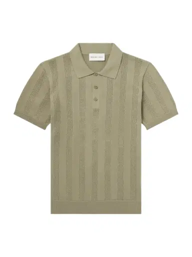 Frescobol Carioca Vidal Cotton Polo Shirt | Thumbnail 1 Frescobol Carioca Vidal Cotton Polo Shirt | Thumbnail 1
