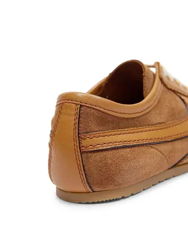 Dries Van Noten Women's Round-Toe Suede Low-Top Sneakers | Thumbnail 7 Dries Van Noten Women's Round-Toe Suede Low-Top Sneakers | Thumbnail 7