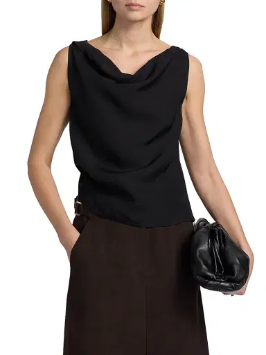 Co Women's Draped One-Shoulder Top | Thumbnail 3 Co Women's Draped One-Shoulder Top | Thumbnail 3