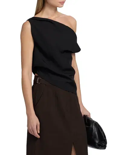 Co Women's Draped One-Shoulder Top | Thumbnail 4 Co Women's Draped One-Shoulder Top | Thumbnail 4
