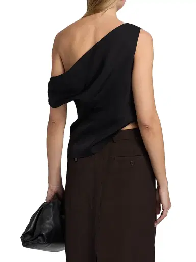 Co Women's Draped One-Shoulder Top | Thumbnail 5 Co Women's Draped One-Shoulder Top | Thumbnail 5