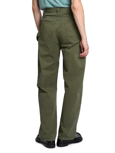 JW Anderson Men's Twisted Workwear Jeans - Washed Green - Size 32 | Thumbnail 5 JW Anderson Men's Twisted Workwear Jeans - Washed Green - Size 32 | Thumbnail 5