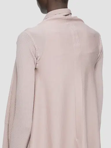 Rick Owens Women's Wool Shawl-Collar Wrap Cardigan - Grape | Thumbnail 6 Rick Owens Women's Wool Shawl-Collar Wrap Cardigan - Grape | Thumbnail 6