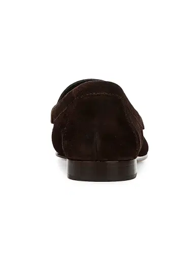 Veronica Beard Women's Hazelwood Suede Penny Loafers - Espresso | Thumbnail 3 Veronica Beard Women's Hazelwood Suede Penny Loafers - Espresso | Thumbnail 3