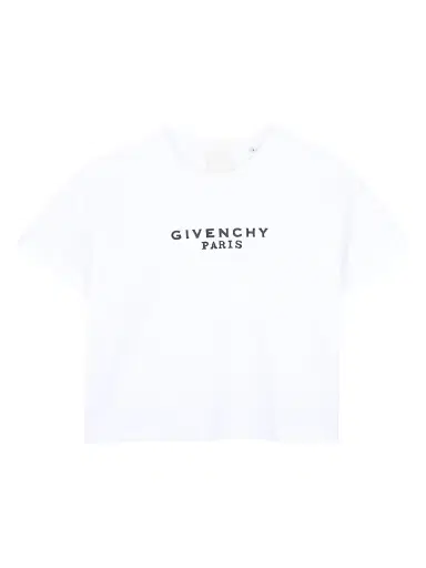 Givenchy Little Girl's & Girl's Logo Cotton T-Shirt - White | Thumbnail 1 Givenchy Little Girl's & Girl's Logo Cotton T-Shirt - White | Thumbnail 1