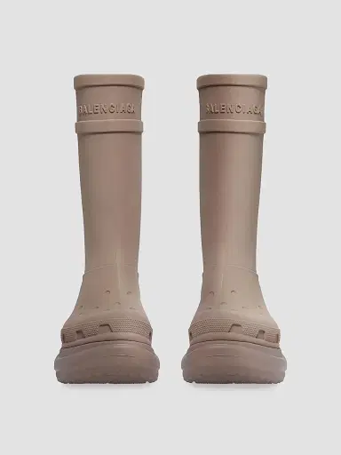 Balenciaga Women's Crocs Boot - Beige | Thumbnail 4 Balenciaga Women's Crocs Boot - Beige | Thumbnail 4