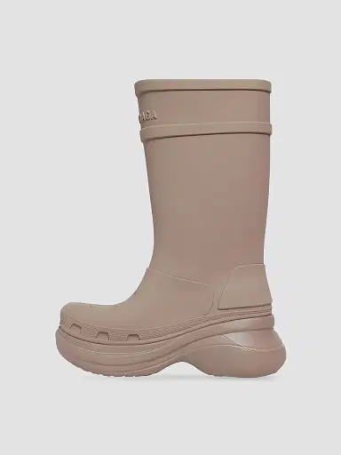 Balenciaga Women's Crocs Boot - Beige | Thumbnail 5 Balenciaga Women's Crocs Boot - Beige | Thumbnail 5