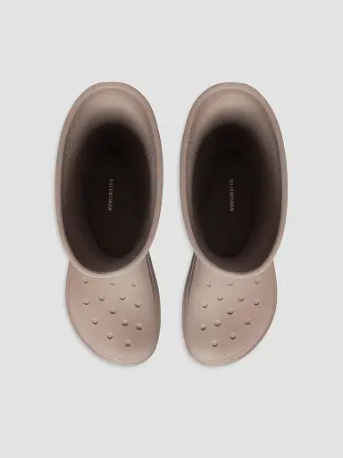 Balenciaga Women's Crocs Boot - Beige | Thumbnail 6 Balenciaga Women's Crocs Boot - Beige | Thumbnail 6