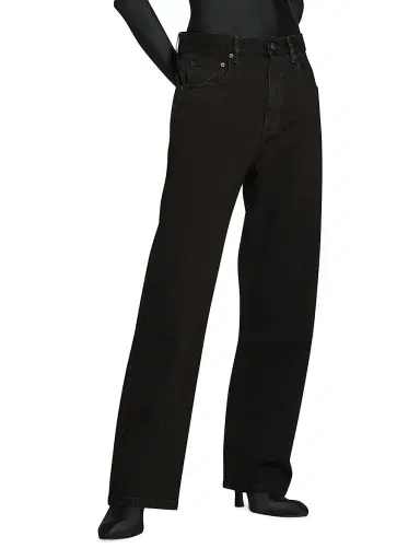 Balenciaga Women's Jeans - Black | Thumbnail 3 Balenciaga Women's Jeans - Black | Thumbnail 3