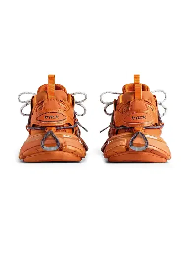 Balenciaga Men's Track Trail Laces Sneakers - Orange | Thumbnail 5 Balenciaga Men's Track Trail Laces Sneakers - Orange | Thumbnail 5