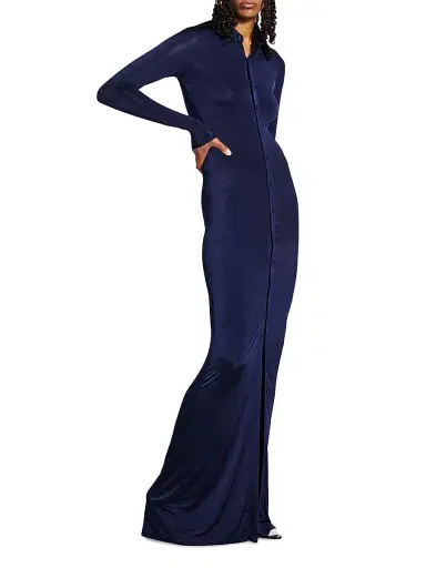 Balenciaga Women's Stretch Maxi Dress | Thumbnail 3 Balenciaga Women's Stretch Maxi Dress | Thumbnail 3
