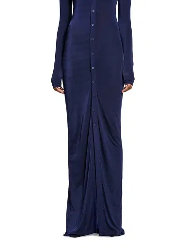 Balenciaga Women's Stretch Maxi Dress | Thumbnail 7 Balenciaga Women's Stretch Maxi Dress | Thumbnail 7